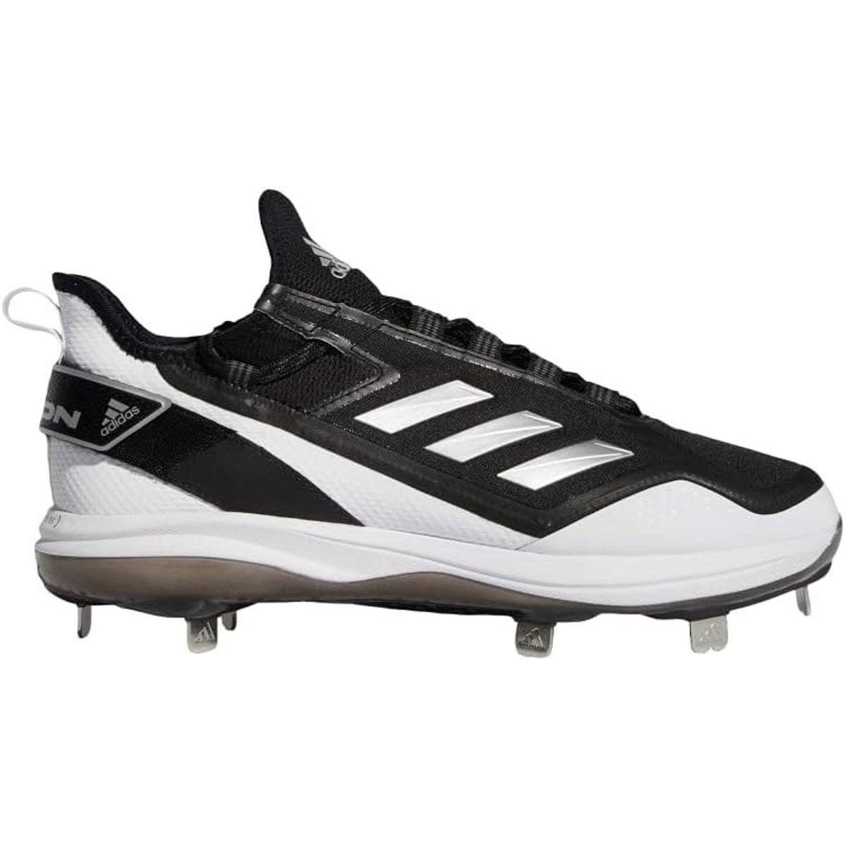 Adidas Icon 7 Boost 'Black White' Baseball Cleats Men's Size 17