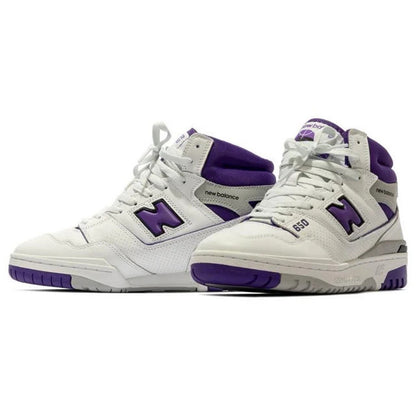 New Balance 650R High Top Men's White Interstellar Purple Size 11