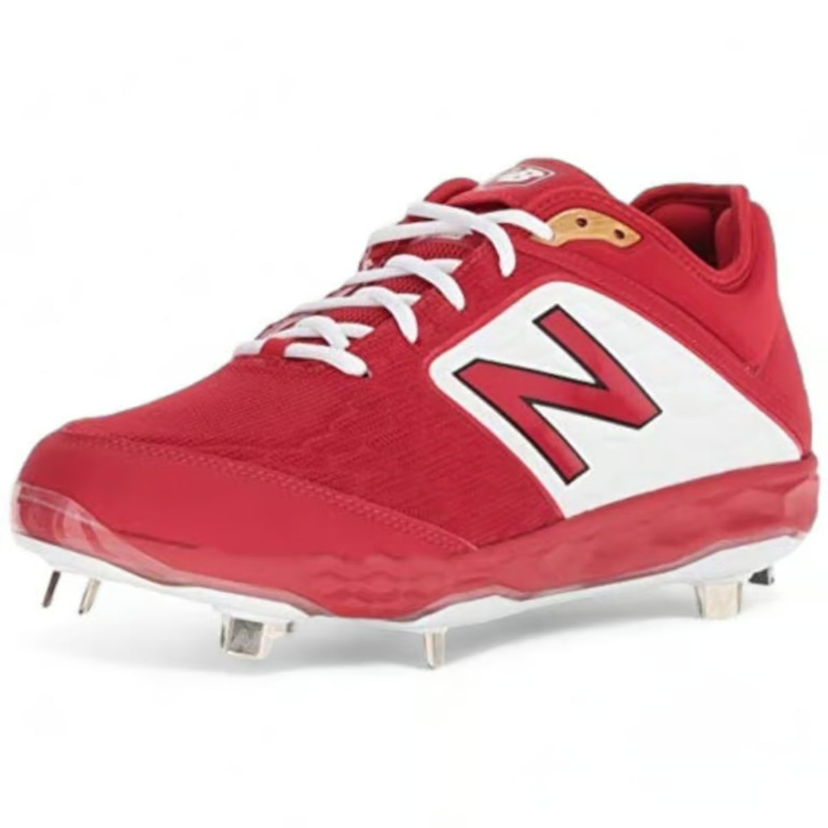 New Balance 3000v4 Metal Baseball Cleats Red Mens Size 15 Athletic