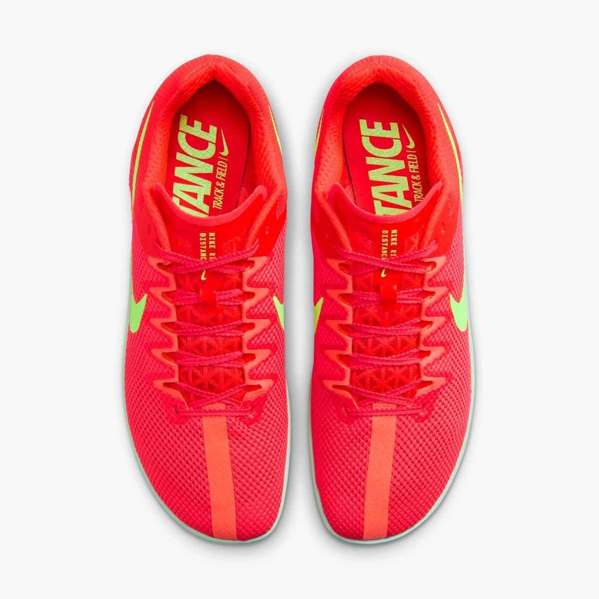 Mens 10.5 Nike Zoom Rival Distance Spikes Bright Crimson/Washed Coral FZ9653 600