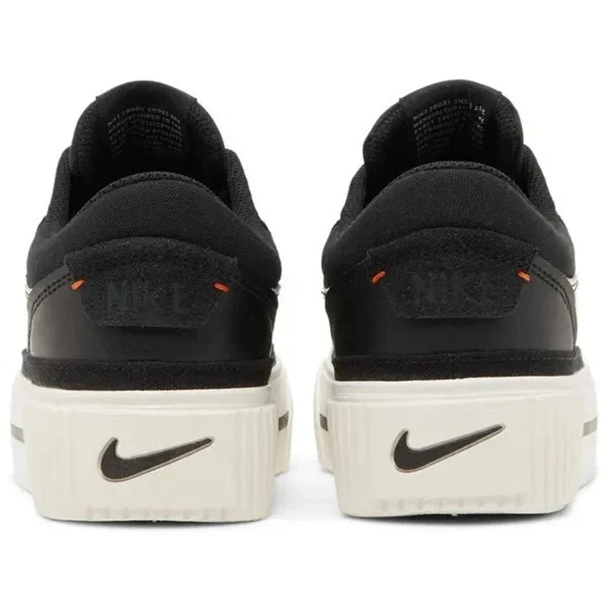 Size 6.5 - Nike Court Legacy Lift Black Sail Womens