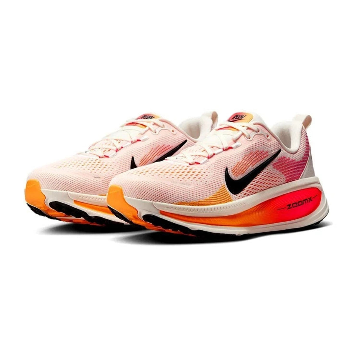 Nike Vomero 18 Sail Bright Crimson Laser Orange GS Nby HM6804-100 Size 6.5Y
