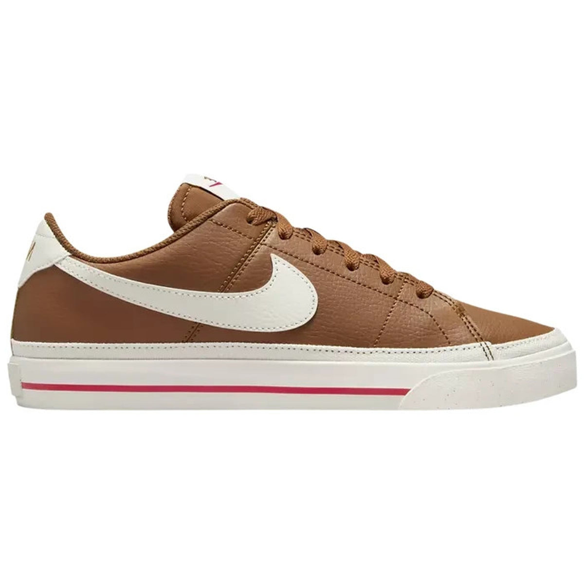 Nike Wmns Court Legacy Next Nature 'Light British Tan/Fire Red/Sail' Size 5