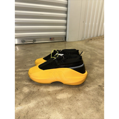 Kobe Bryant Adidas CRAZY IIINFINITY Size 7.5 Mens Yellow Sunshine Crew