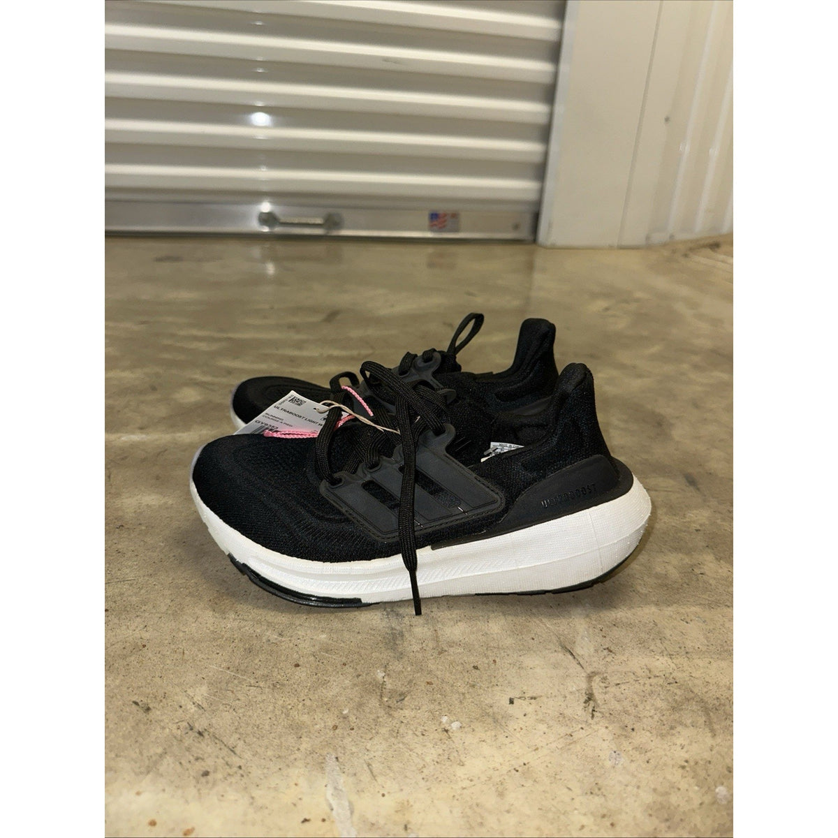 Adidas Ultraboost 23 Light Womens Size 5 Black White Running Shoes GY9353 New