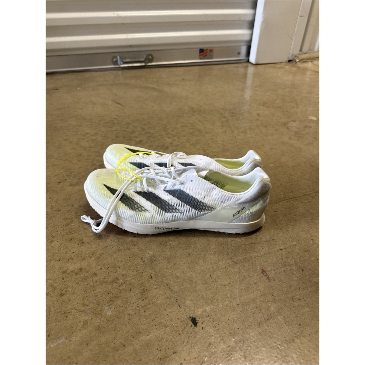 adidas Performance adizero Avanti TYO White Track & Field SIZE 12.5 Mens