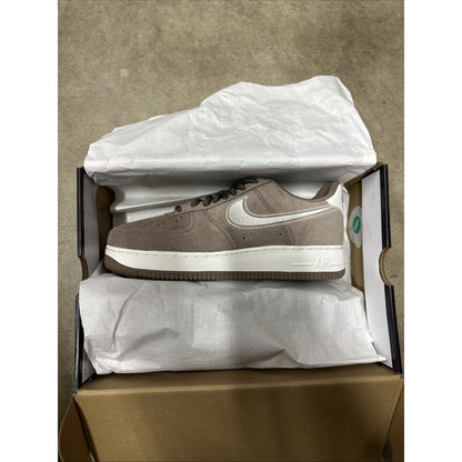 Nike Air Force 1 Low '07 LV8 Mink Brown Swoosh Men's Shoes HJ4465 200 Size 10