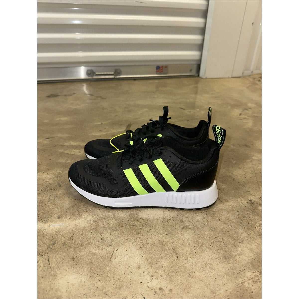 Adidas Multix J 'Black Signal Green' Boys GY779 Size 7 GS