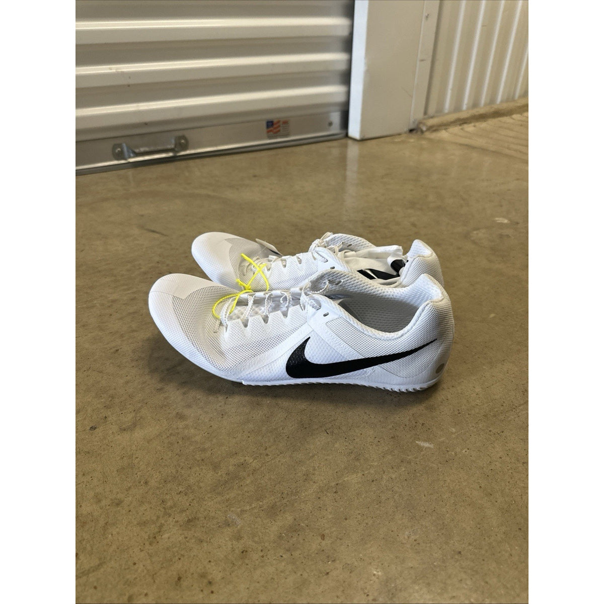 Nike Men's Zoom Rival Track & Field Multi-Event with Spikes Size 15 White/Black
