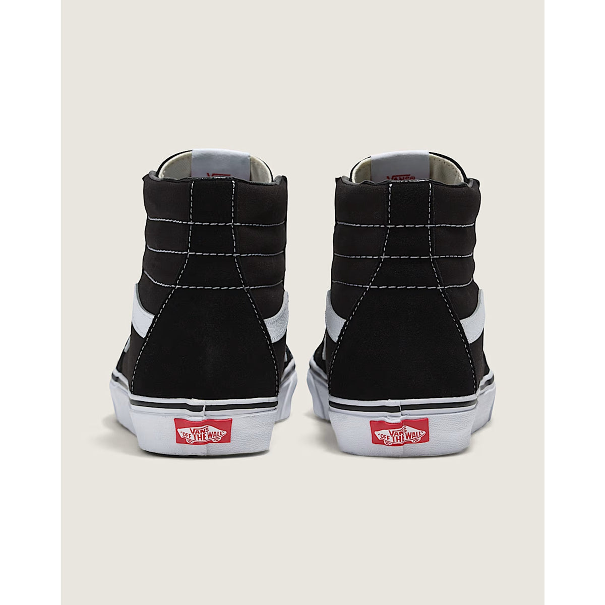 Vans Sk8-Hi Mens US 5.5 High-Top Skate Shoes Black/White/Black Women US 7