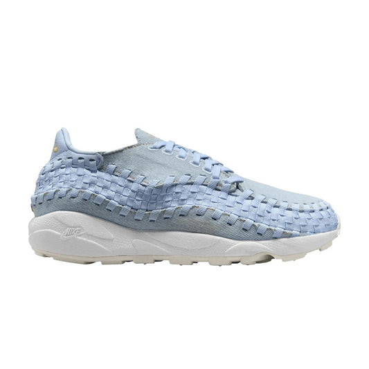Nike Air Footscape Woven Washed Denim Ice Blue Women's - FV6103-400 Size 6.5