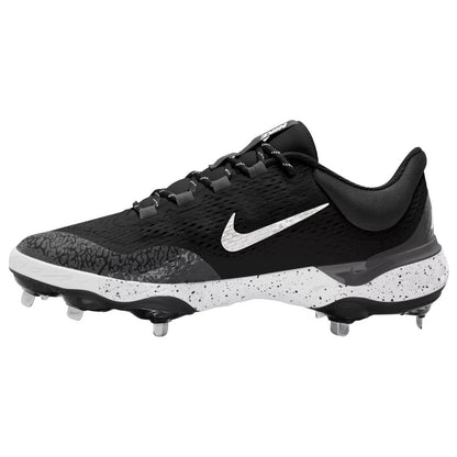 NEW Nike Alpha Huarache Elite 4 Low Baseball Cleats Black Mens Sz 7.5 DJ6521-003