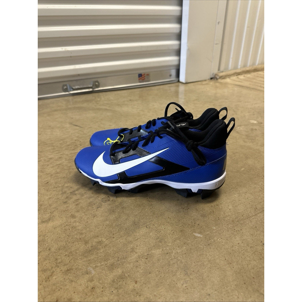 Nike Alpha Menace 4 Shark 'Hyper Royal' Men’s Size 13 Football Cleats