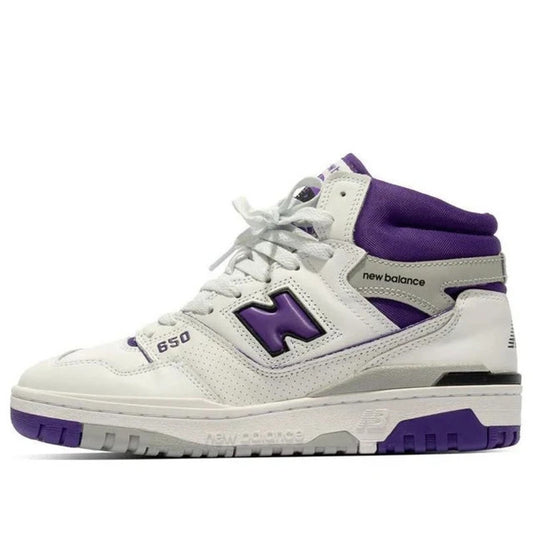 New Balance 650R High Top Men's White Interstellar Purple Size 11