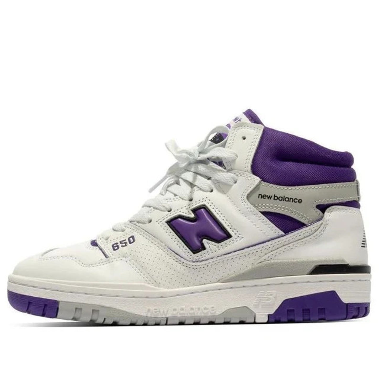New Balance 650R High Top Men's White Interstellar Purple Size 11