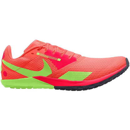 Nike Zoom Rival Waffle 6 DX7998-800 Bright Crimson Lime Blast Mesh Size 5.5 Mens