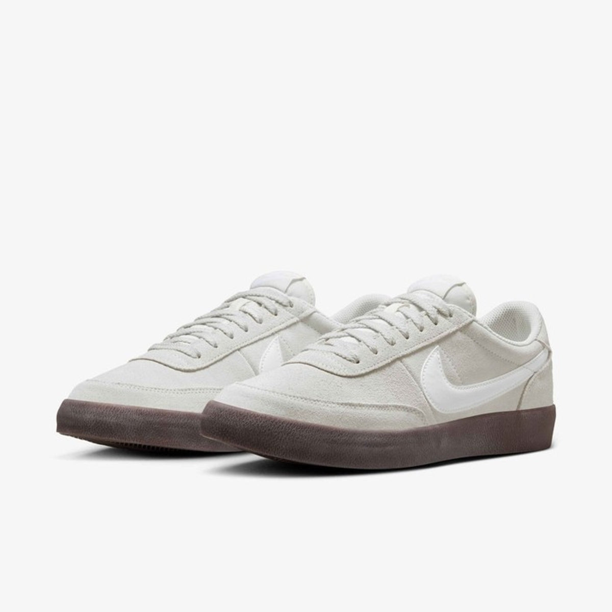 Nike Killshot 2 Men's Shoes Silver/Gum Dark Brown/White Size 7.5