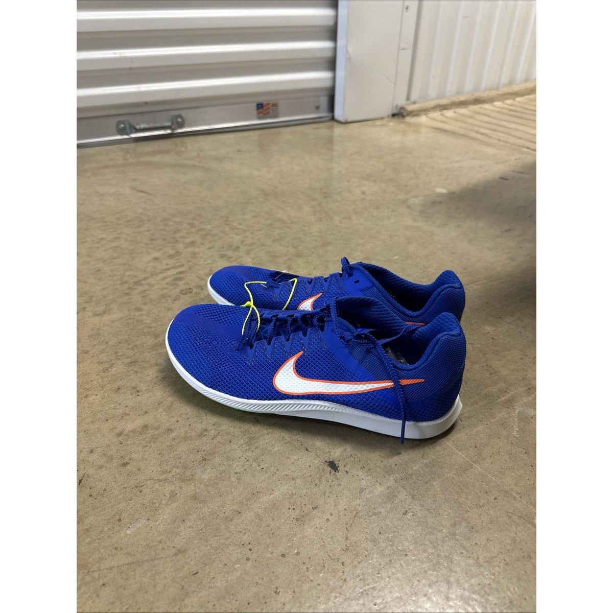 Nike 11.5 Mens Zoom Rival Distance Mens Track & Field Racer Blue/Red DC8725-401