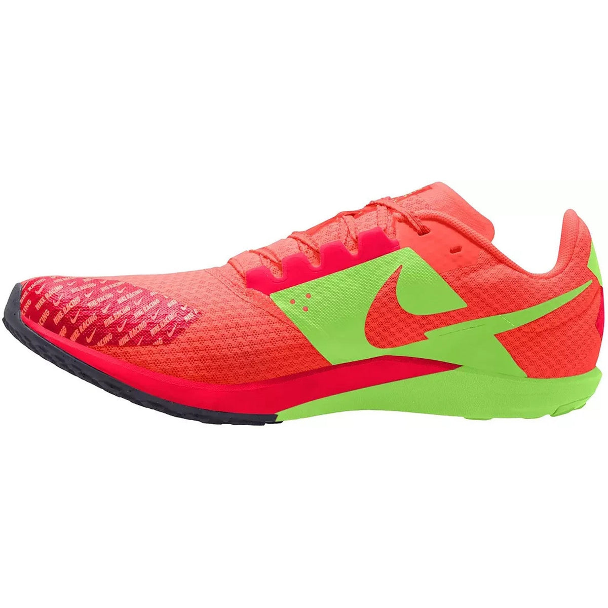Nike Zoom Rival Waffle 6 DX7998-800 Bright Crimson Lime Blast Mesh Size 5.5 Mens