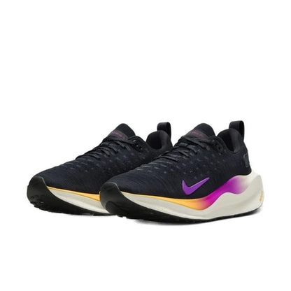 Nike Women's ReactX Infinity Run 4 Running Shoes Black Violet Size 8