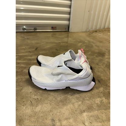 Nike Wmns Go Flyease White Black Women Slip On Casual Lifestyle Shoes Size 7.5