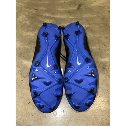 Nike Phantom GX Pro FG Black Blue Soccer Shoes Cleats Mens Size 7.5