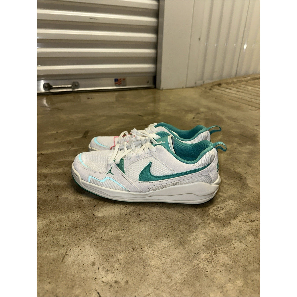 New Nike Women's Jordan CMFT Era Shoes - White/ Washed Teal (HJ6778-113)