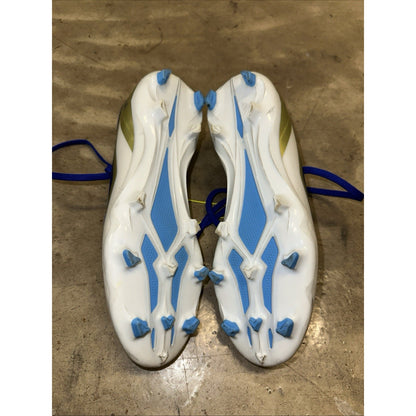 Adidas X Crazyfast Messi.3 FG Soccer Cleats Blue Gold GZ5146 Mens 5.5