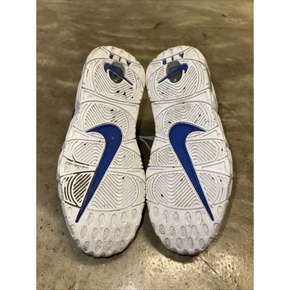 Nike Air More Uptempo Low GS Medium Blue Basketball Shoes DM1023-400 Size 7Y