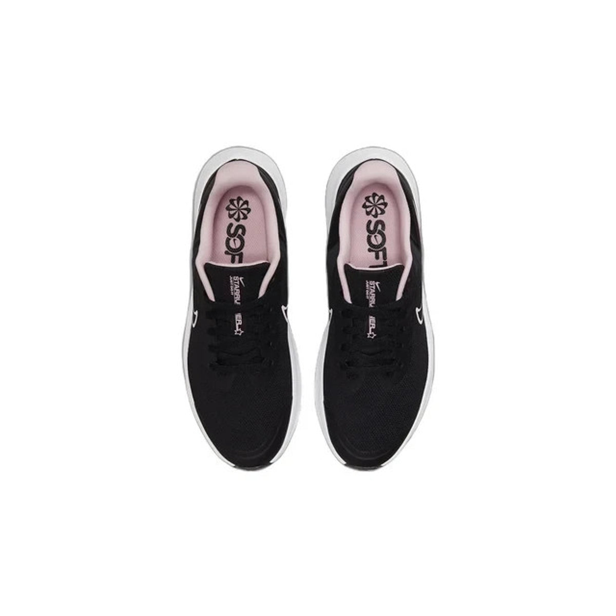 Nike Youth Star Runner 3 Black/Pink Size 6.5Y DA2776-002