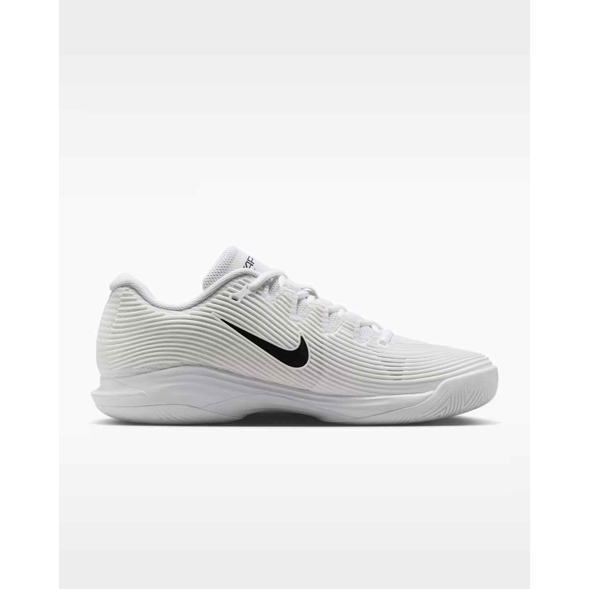 Nike Vapor 12 Size 7 "White/Black" Men's Hard Court Tennis Shoes