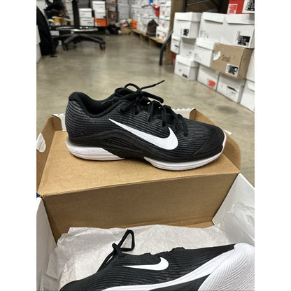Size 7.5 - Nike Zoom Vapor 12 HC Tennis Black FV5554-001
