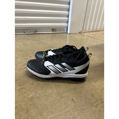 adidas Men's Icon 8 TPU Black White Baseball Athletic Sports Cleats Size 13