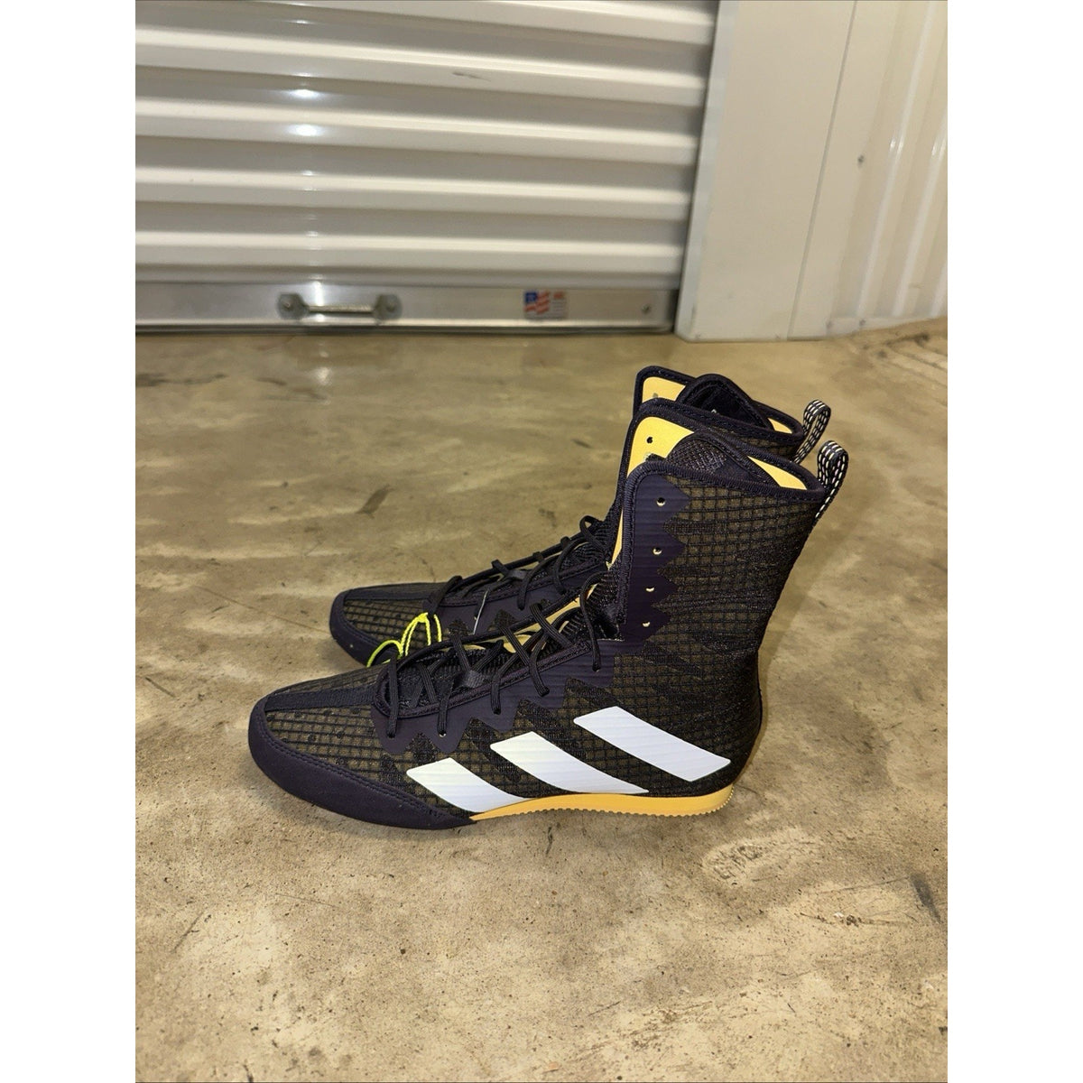 adidas Boxing Shoes Hog 4 High Aurora Spark - IF0477 Size 6 Men’s/7 Women’s