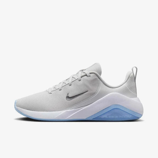 Nike Air Zoom Bella 7 Grey Silver Blue Size 7 Womens Sneakers Training Shoes
