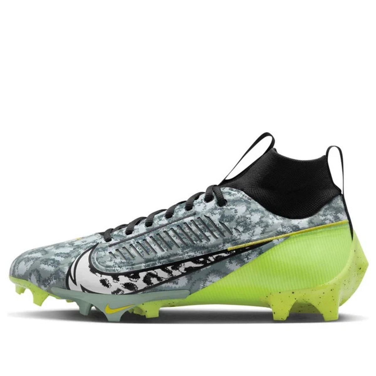 Nike Vapor Edge Pro 360 2 Football Cleats Razor Sharp Cuts Grey Green Size 14