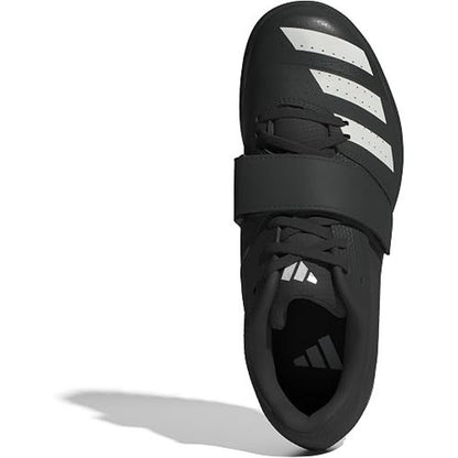 Adidas Jumpstar Men's Track & Field Spikes Black/White/Yellow IF1239 Size 10.5
