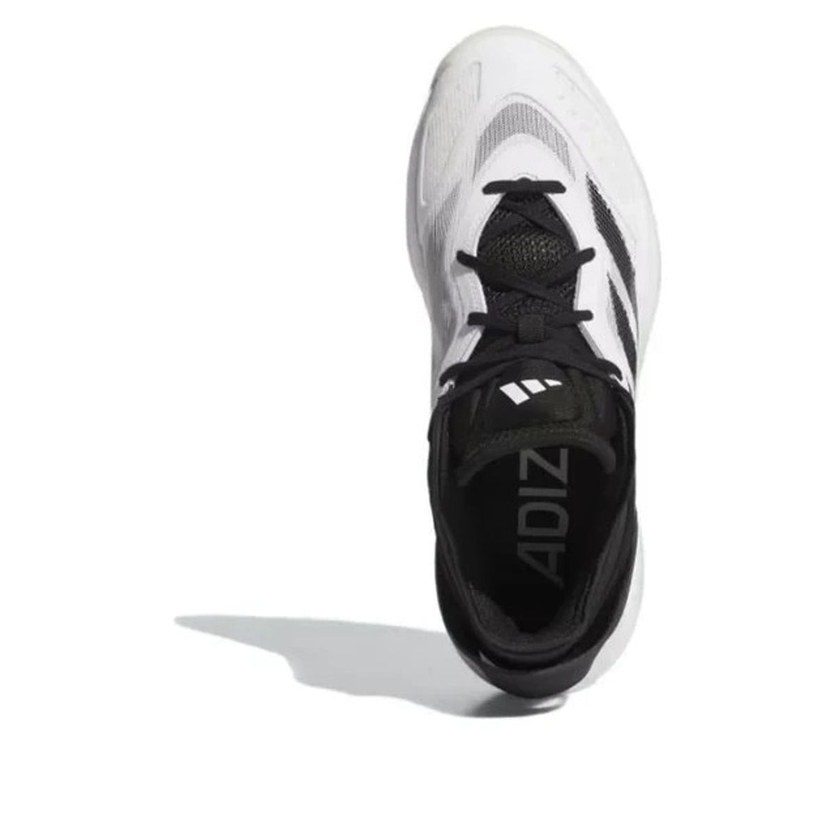 Men's 12/ Wmns: 13 Adidas Adizero Select Black White 2.0 Basketball Shoes-IG6683