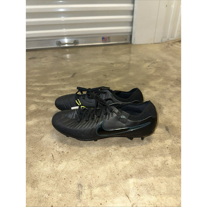 Nike Tiempo ACC Legend 10 Elite FG Black Soccer Cleats Men's Size 7 DV4328-002