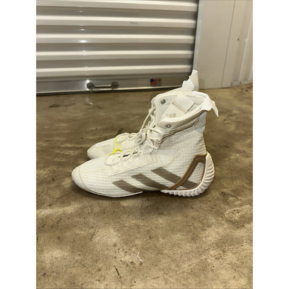 Adidas Boxing Speedex 23 High Top Men's Size 7.5/8.5W Shoes Off White JH8822