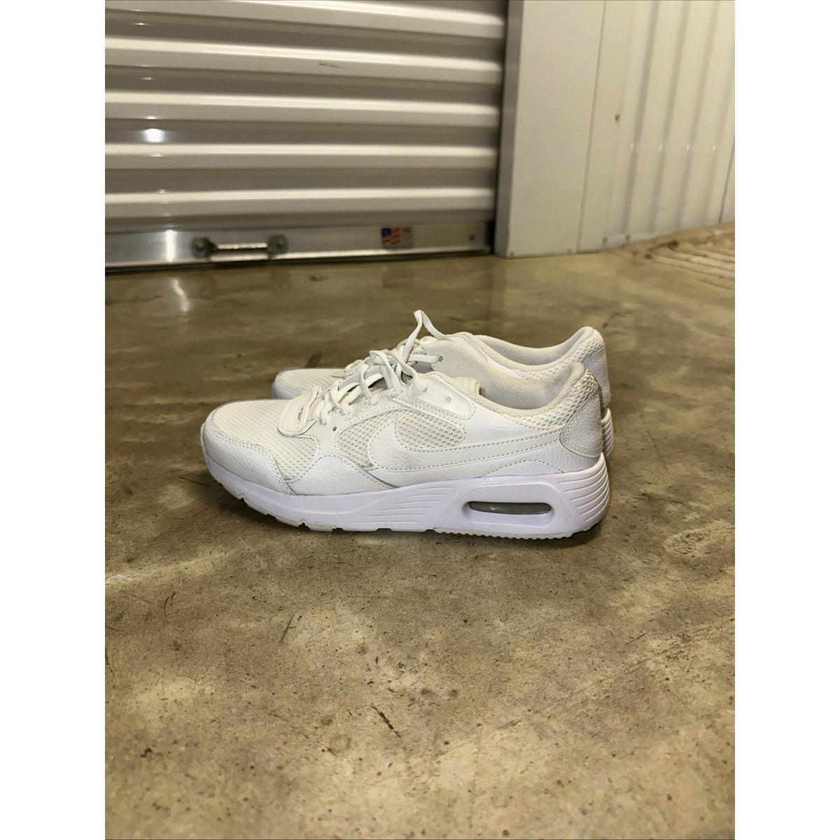 Nike Womens Air Max SC 'Triple White' (CW4554-101) Size: 9 #JJ39+18