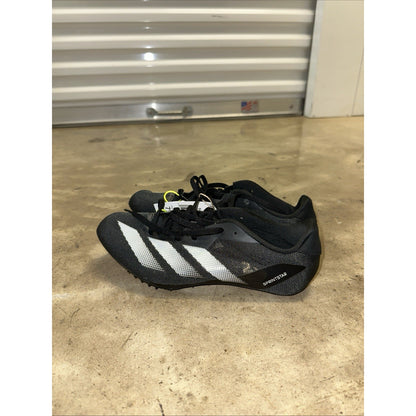 Size 7.5 - adidas Adizero Sprintstar Black Zero Metallic Spikes