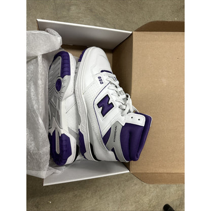 New Balance 650R High Top Men's White Interstellar Purple Size 11