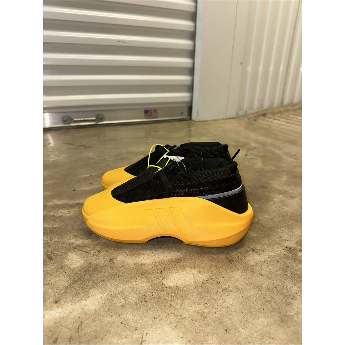 Kobe Bryant Adidas CRAZY IIINFINITY Size 6.5 Mens Yellow Sunshine Crew
