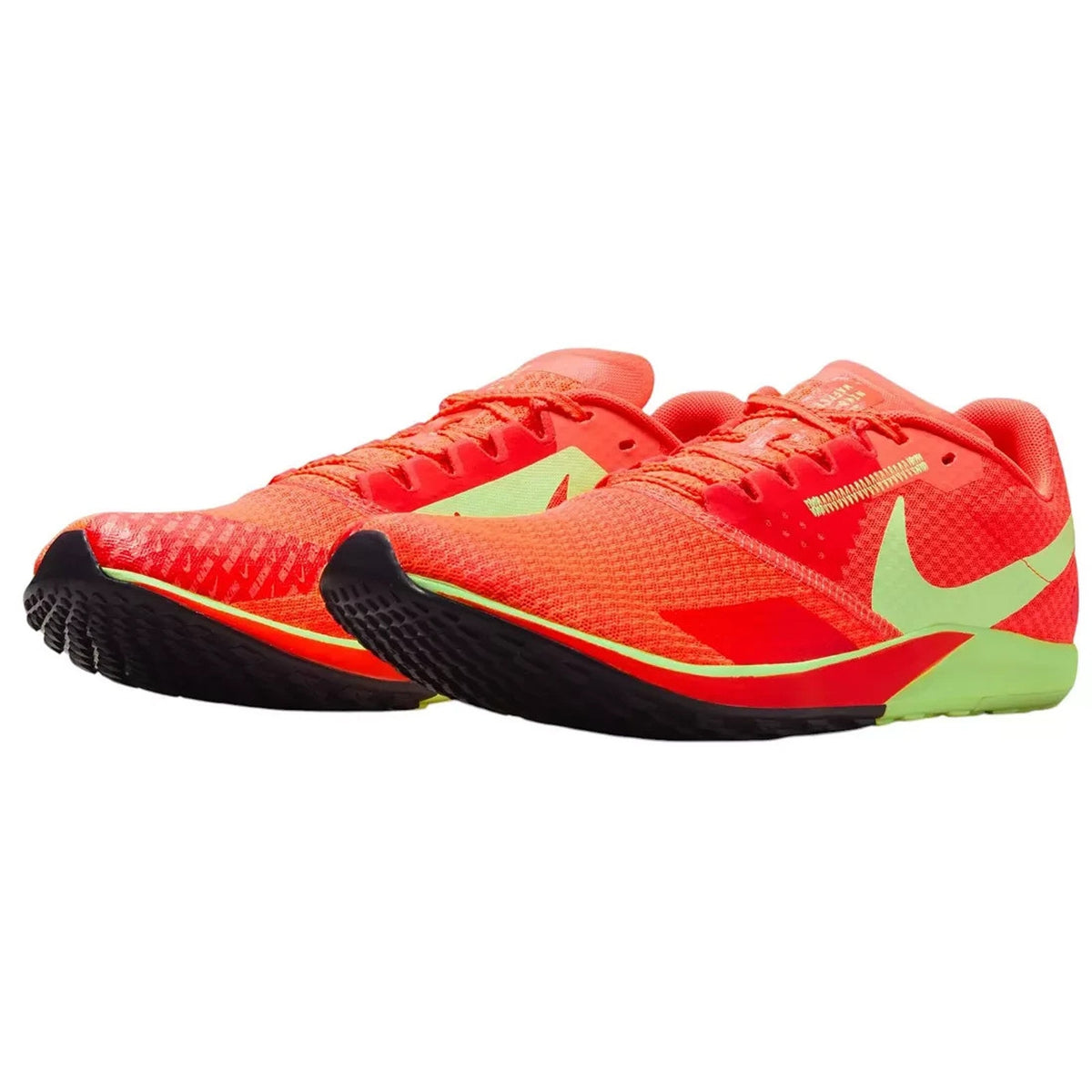 Nike Zoom Rival Waffle 6 DX7998-800 Bright Crimson Lime Blast Mesh Size 5.5 Mens