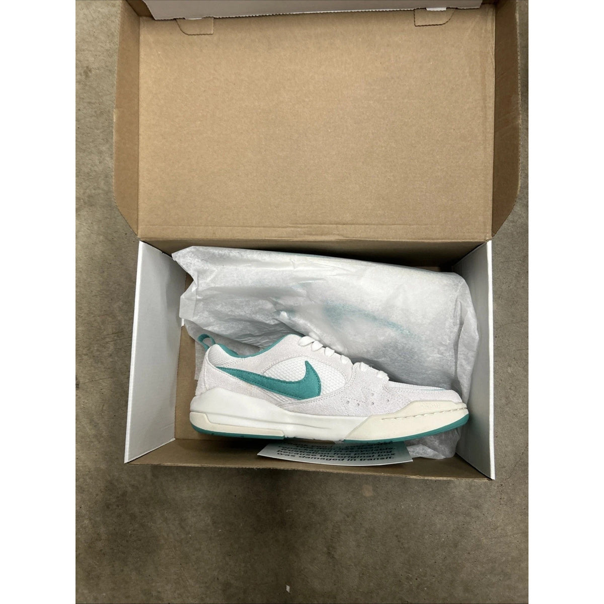 New Nike Women's Jordan CMFT Era Shoes - White/ Washed Teal (HJ6778-113)