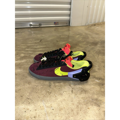 Nike Acronym x Blazer Low Night Maroon Size 7 Mens DN2067-600