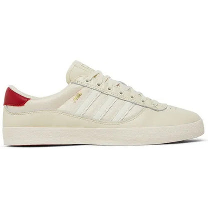 BRAND NEW Adidas Puig Indoor Shoes Cream White Scarlet Mens Size 7