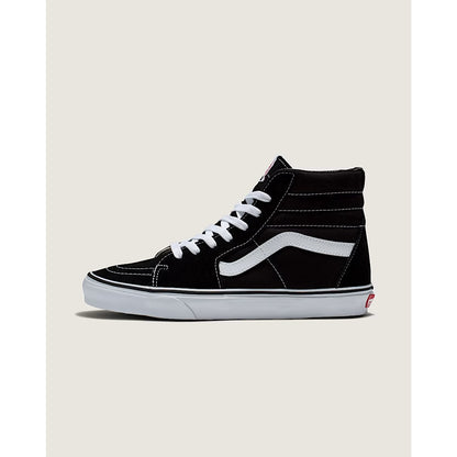 Vans Sk8-Hi Mens US 5.5 High-Top Skate Shoes Black/White/Black Women US 7