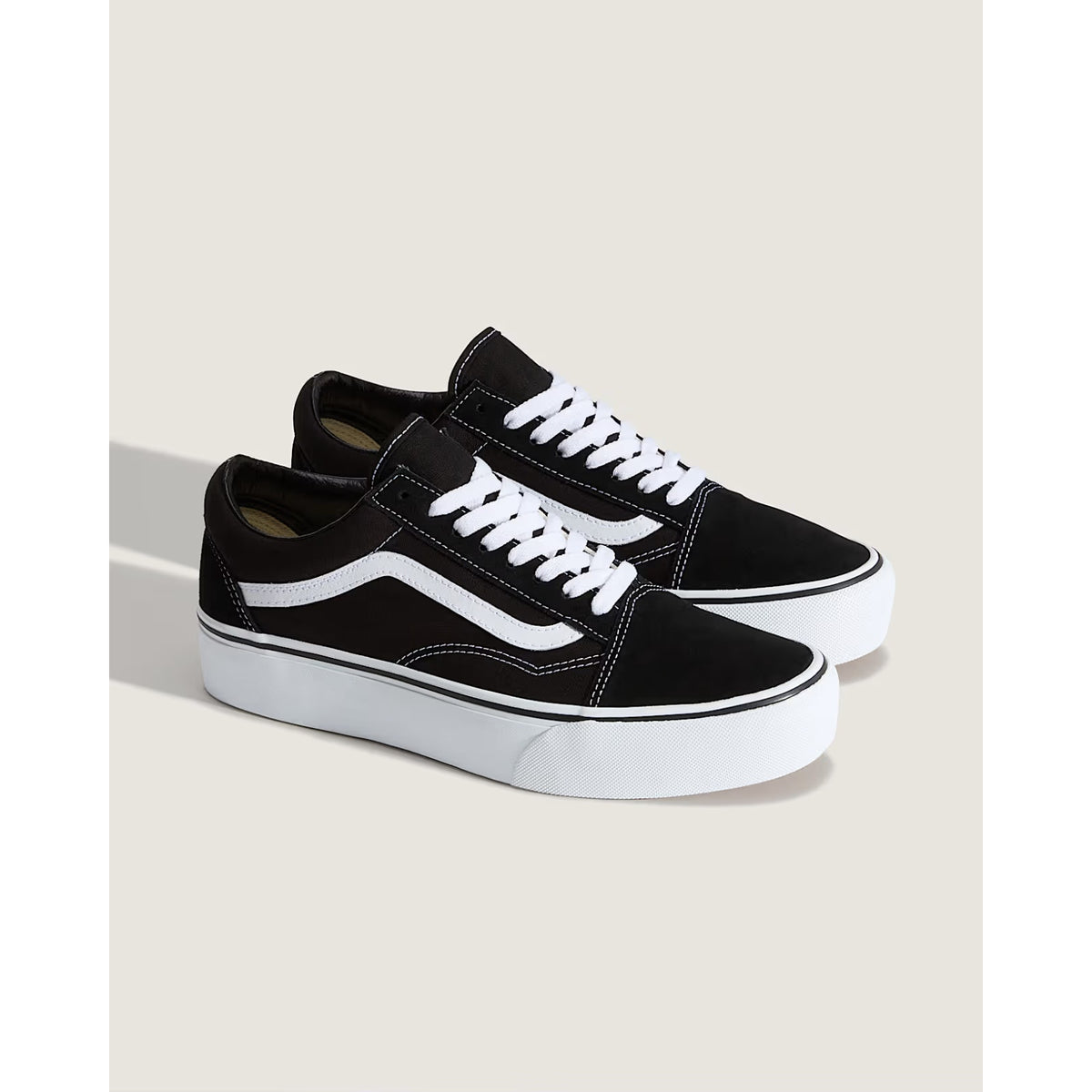 VANS Old Skool Platform Black/White Men's Low Top VN0A3B3UY28 Size 5/6.5 W